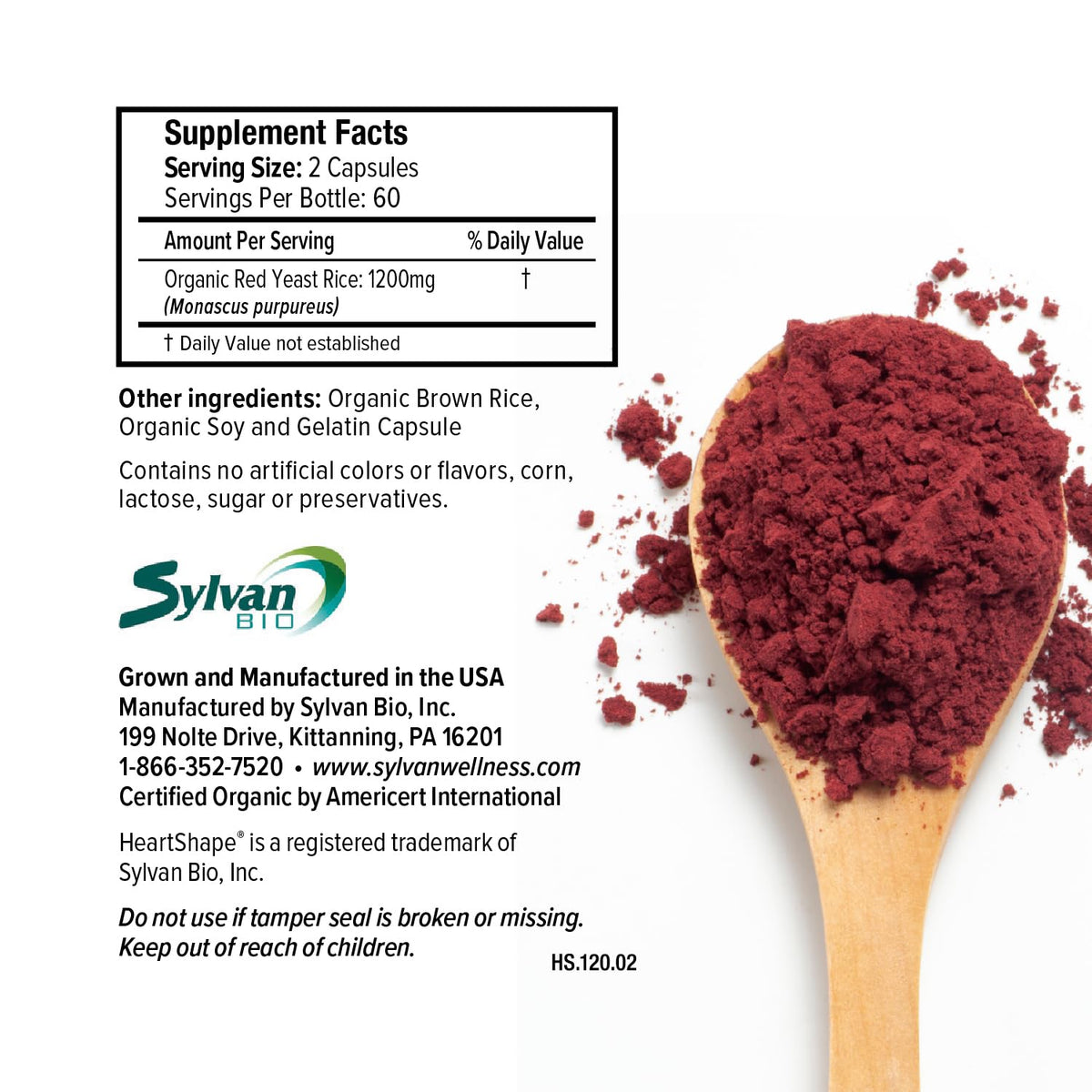 HeartShape OTC Red Yeast Rice