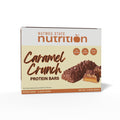 FitWise High Protein Caramel Crunch Bars - 12 Bars