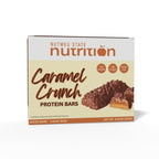 FitWise High Protein Caramel Crunch Bars - 12 Bars