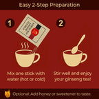 SAMSIDAE Korean Red Panax Ginseng Instant Tea - 50 Sachets - image 8