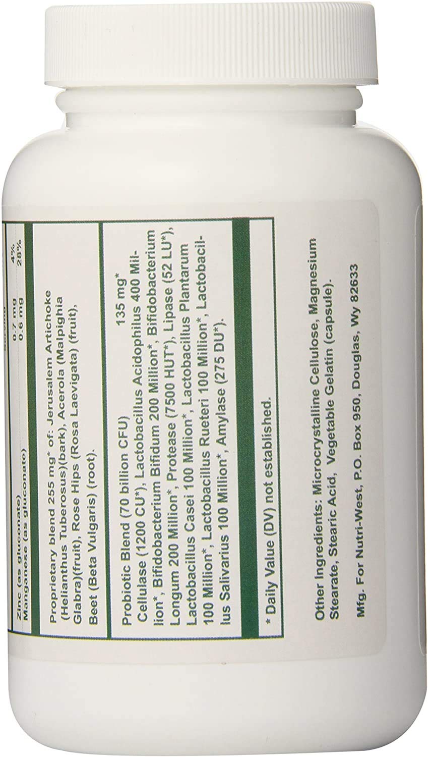 Nutri-West Total Probiotics - 240 Capsules - image 4