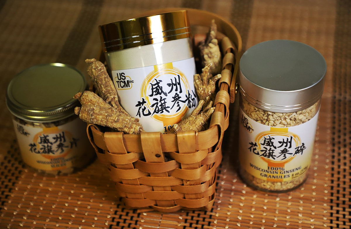 USTCM Wisconsin American Ginseng Powder 威州花旗参粉 120 Mesh