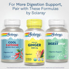 SOLARAY Organic Ginger Root 540 mg - 100 Vegetarian Capsules - image 6