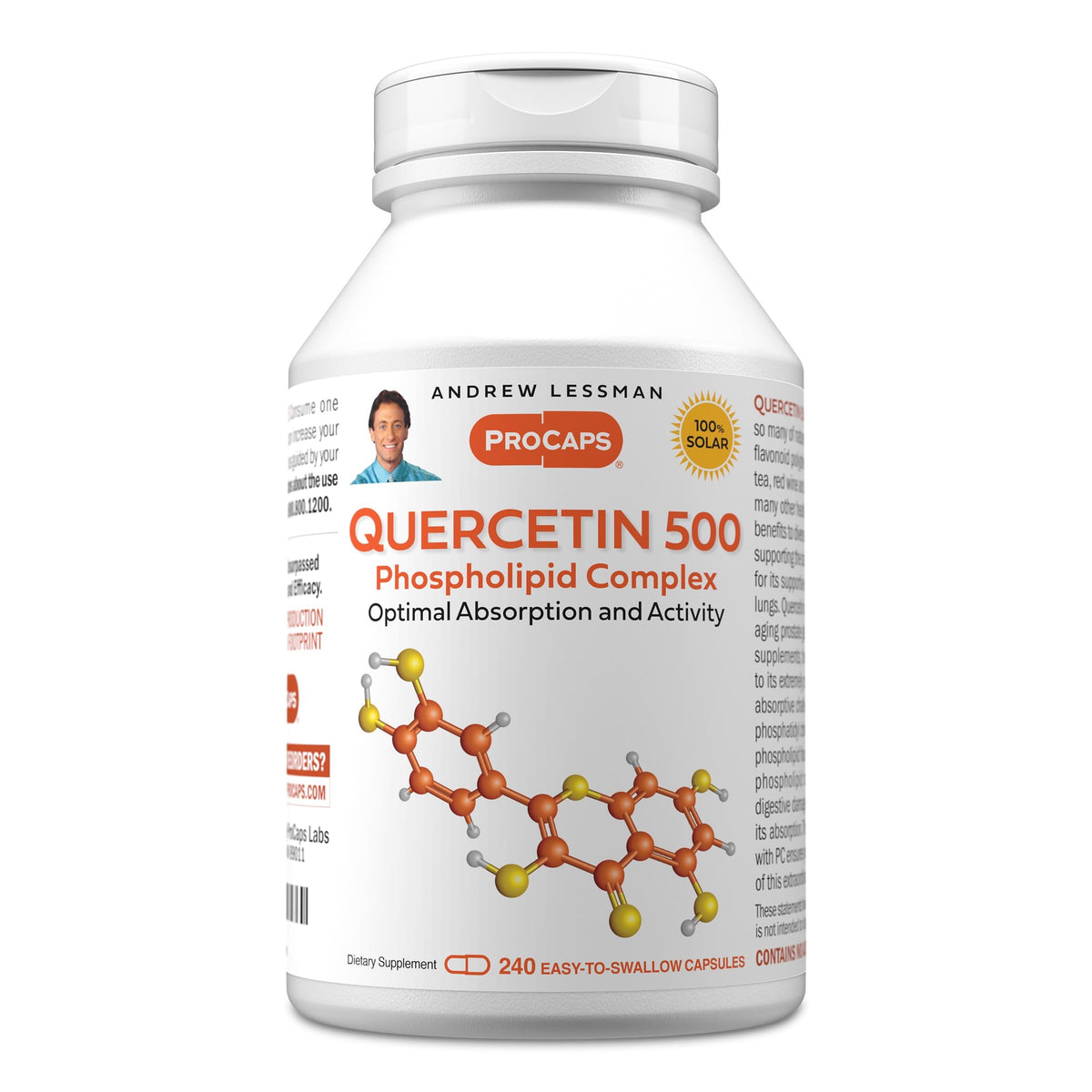 ANDREW LESSMAN Quercetin 500 - Capsules - 500 mg Unique Quercetin