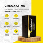 CreGAAtine Micronized Creatine Monohydrate + GAA - 60 Sachets - image 2