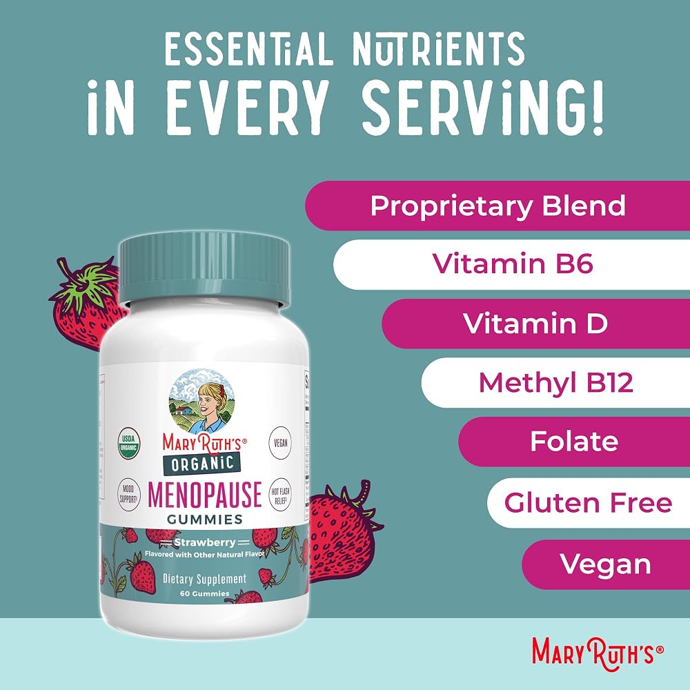 MaryRuth's Organic Menopause Support Gummies - 60 Count - image 7
