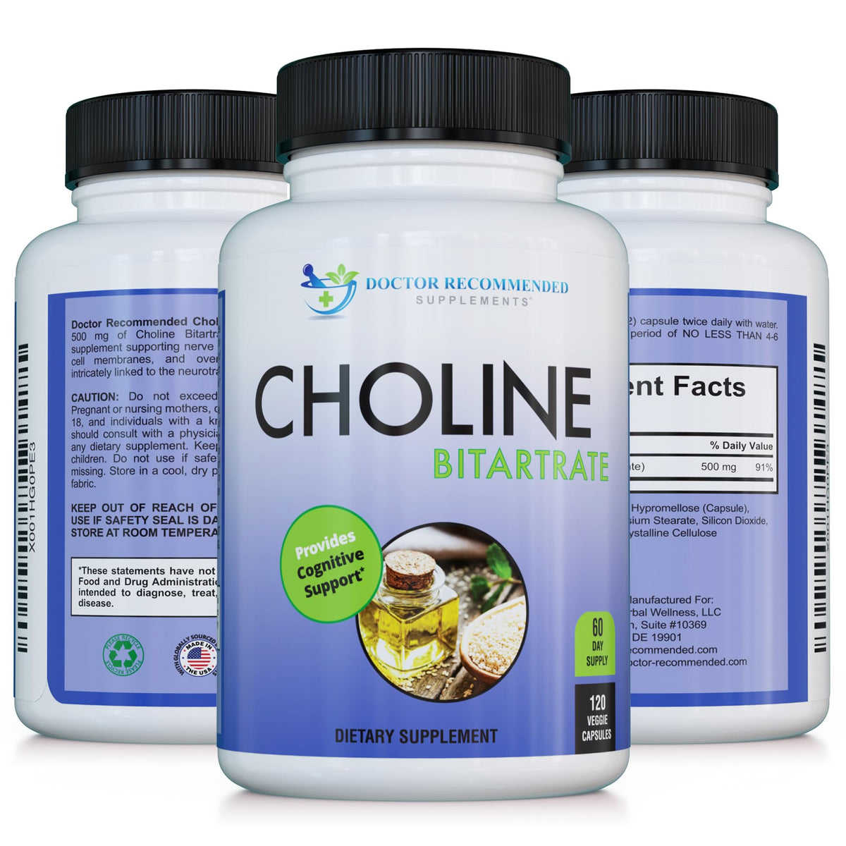 DOCTOR RECOMMENDED SUPPLEMENTS Premium Choline