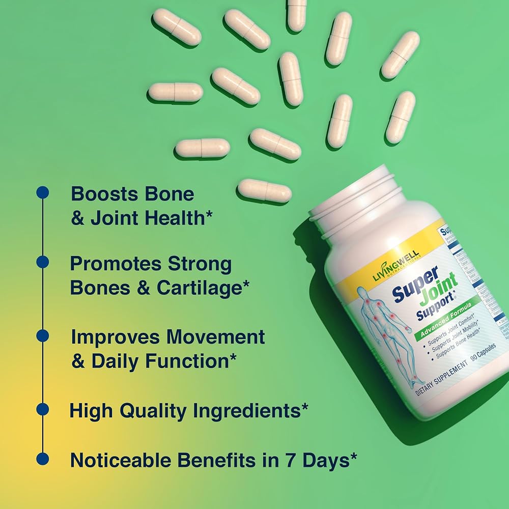 SUPER JOINT SUPPORT Glucosamine Chondroitin MSM D3 K2 - 90 Capsules - image 4