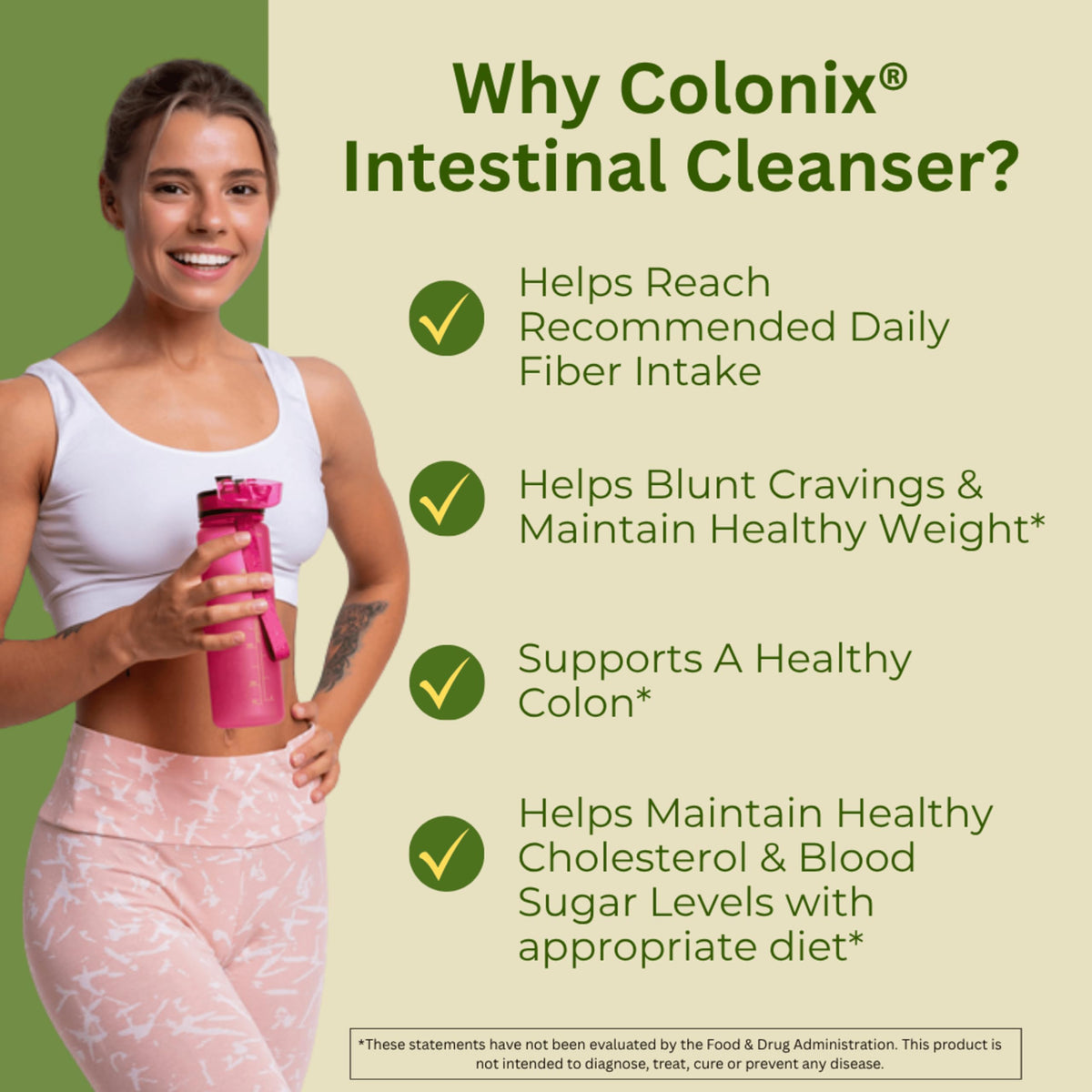 DrNatura Colonix Intestinal Cleanser Fiber Powder - 12.7 oz - image 4