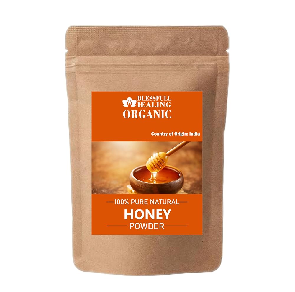 Blessfull Healing Organic Honey Powder 100% Pure Natural - 100g