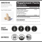 Triquetra Health Organic Cordyceps Mushroom Extract - 70% Beta