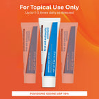 Rugby First Aid Antiseptic Ointment Povidone Iodine 10% - 1 Oz - image 3