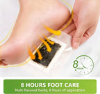 FIRE ROSE Pure Natural Bamboo Vinegar Ginger Powder Foot Pad