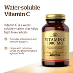Solgar Vitamin C 1000 mg Immune Support - 90 Tablets - image 3