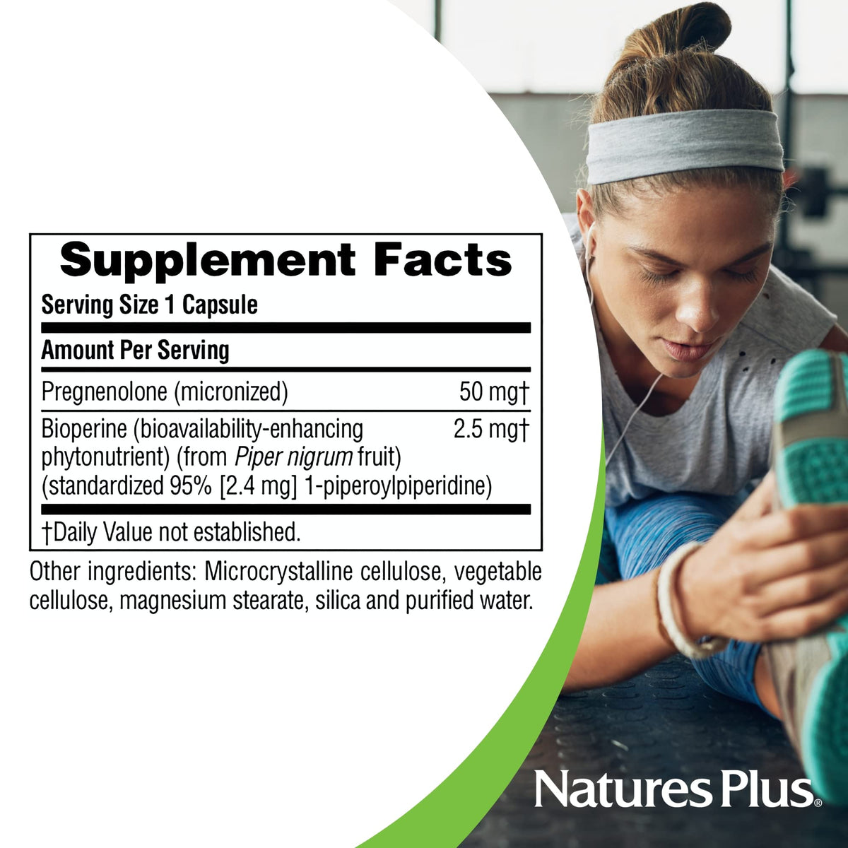 NaturesPlus Ultra Pregnenolone Hormonal Support - 60 Capsules - image 5