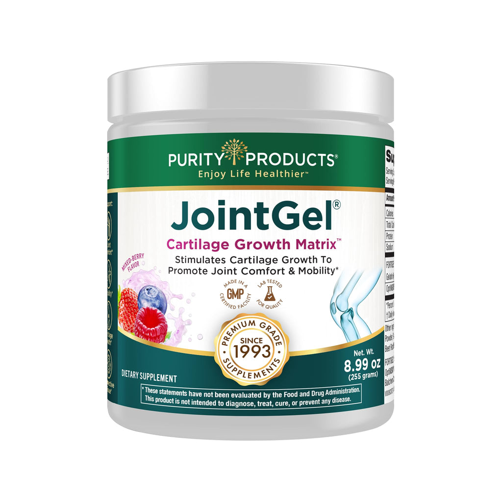 Purity Products JointGel Collagen Peptides + MSM Powder - 30 Servings