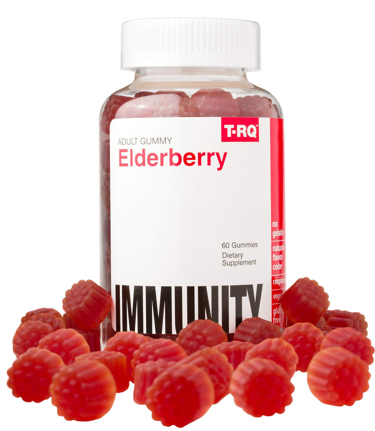 T.RQ Elderberry Gummy Immune Support - 60 Count