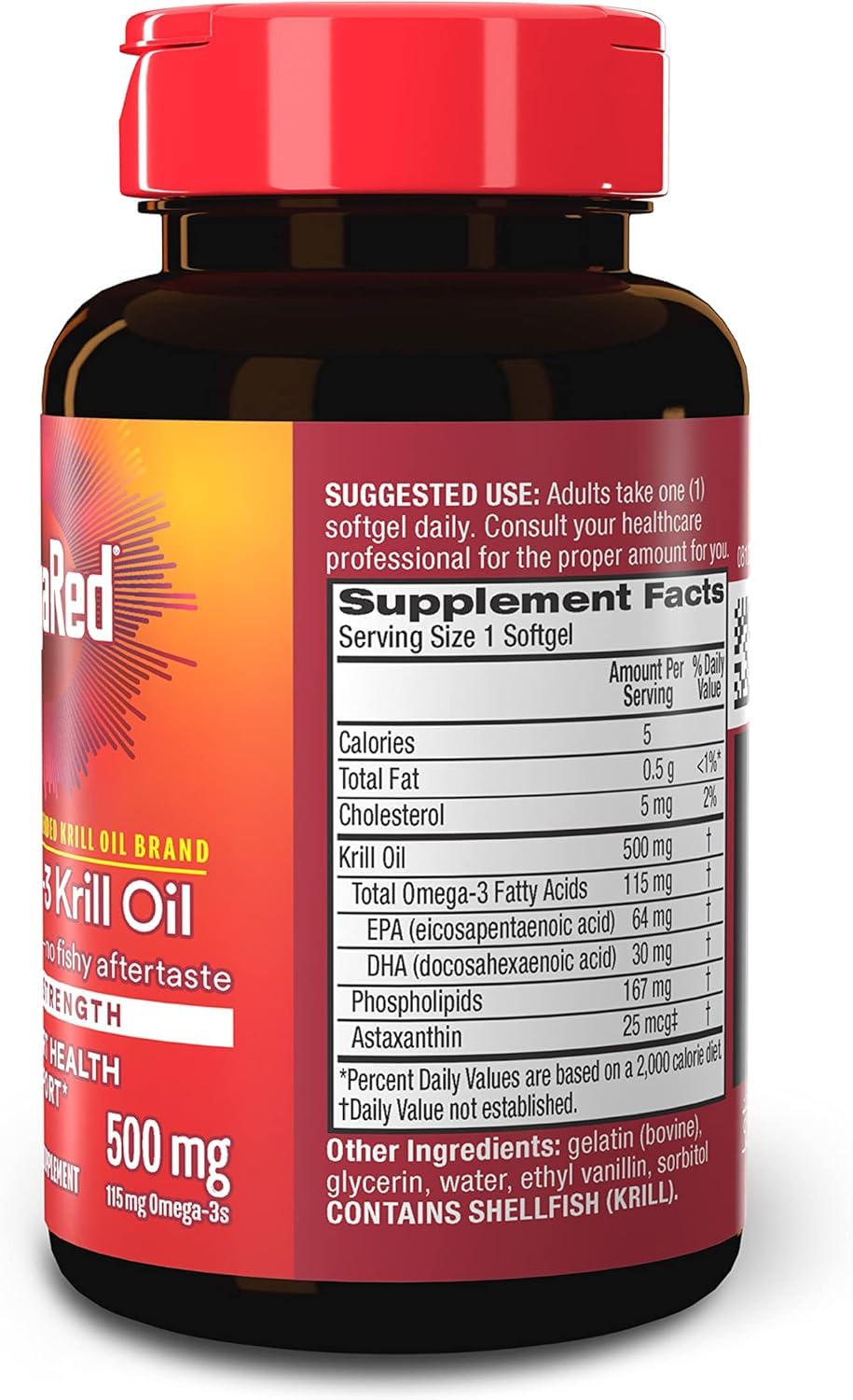 Schiff Vitamins Mega Red Extra Strength Omega-3 - 40 Softgels - image 3