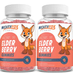 MIGHTY FOX VITAMINS Elderberry Gummies for Kids - 100 Count