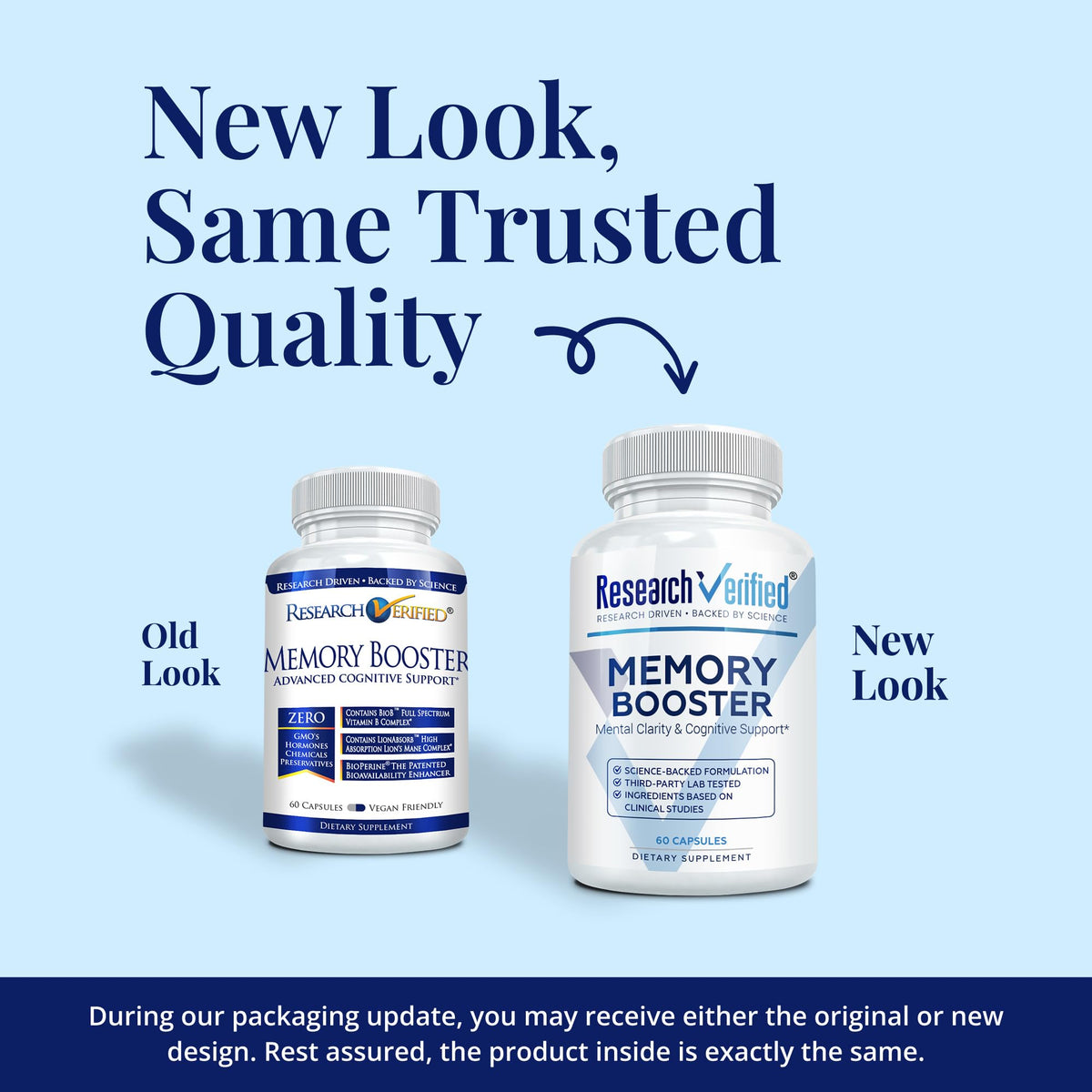 Research Verified Memory Support - 60 Capsules