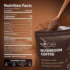 YEGE Mushroom Coffee, Instant Organic Mushroom Coffee