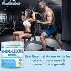 andmino HMB and L-Leucine Gummies for Muscle Growth - 120 Gummies - image 6