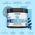 ZHOU Daily Blues Blueberry Superfood Powder - 25 Servings - image 4