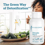BIOGENA Chlorella Plus C Green Alga Supporting Detox Capsules - image 6