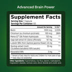 Green Valley Naturals Advanced Brain Power - 60 Capsules - image 4