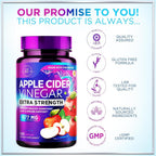 Hello Lovely! Apple Cider Vinegar Capsules 1877mg Per Serving - Extra