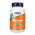 NOW Boron 3 mg Structural Support - 250 Vegetarian Capsules