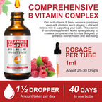 Daiasns Vitamin B Complex Liquid Drops Energy Support - 40 Servings - image 7