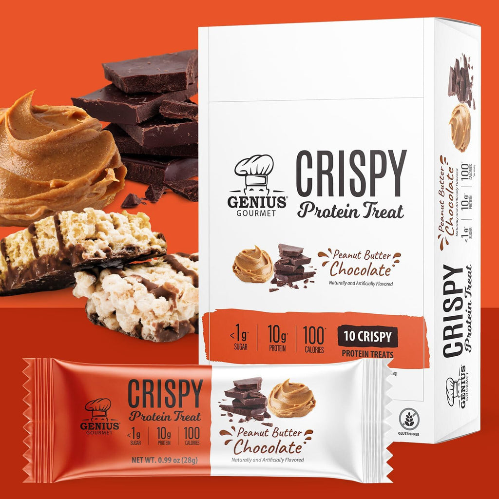 Genius Gourmet Gluten Free Crispy Protein Treat