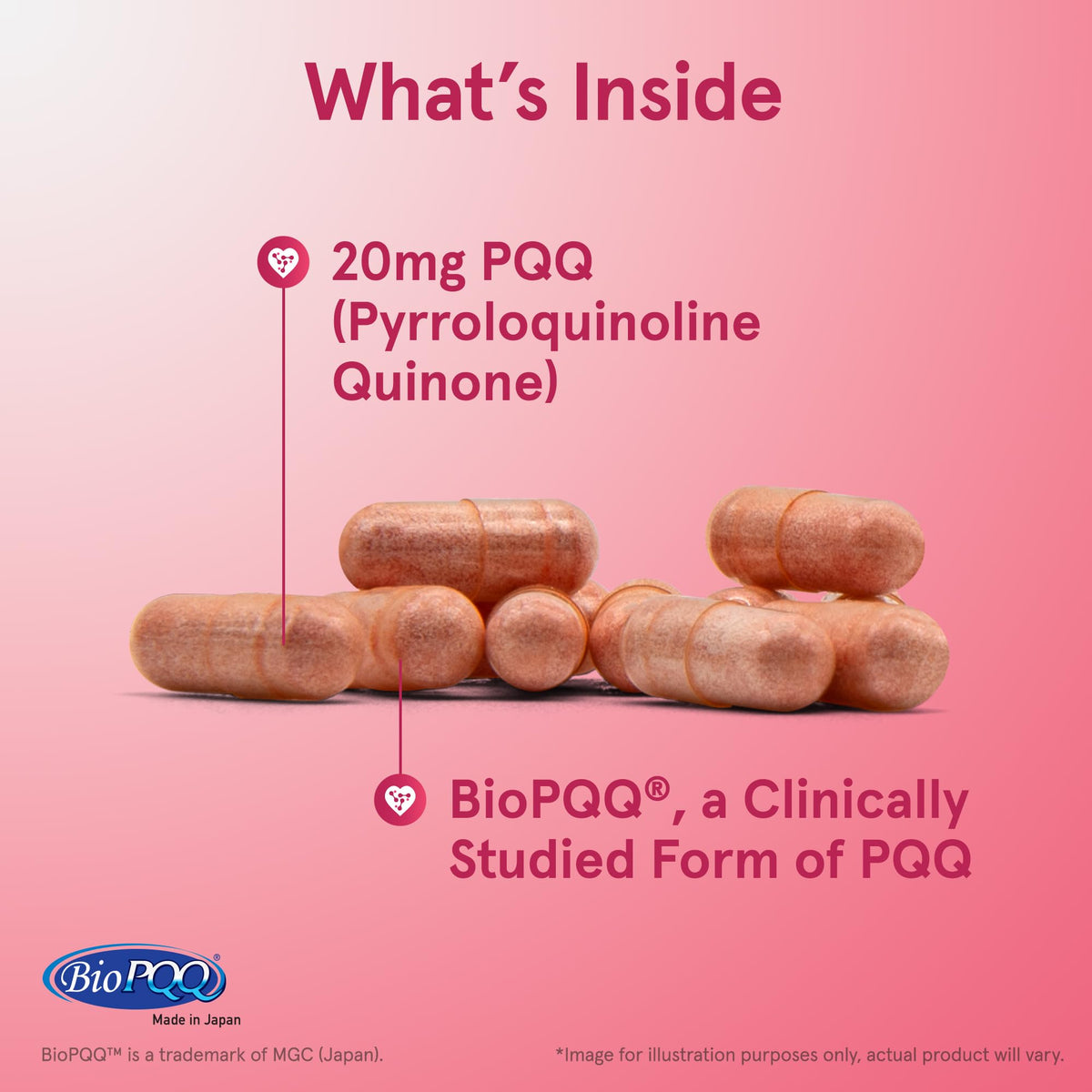 Jarrow Formulas PQQ 20 mg Mitochondrial Support - 30 Capsules - image 3