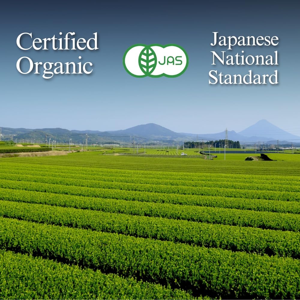 YEDOENSIS KYOTO Genmaicha - Organic Brown Rice Green Tea Powder (1.4