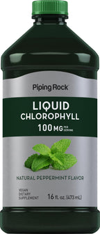 Piping Rock Liquid Chlorophyll 100mg - 16 fl oz