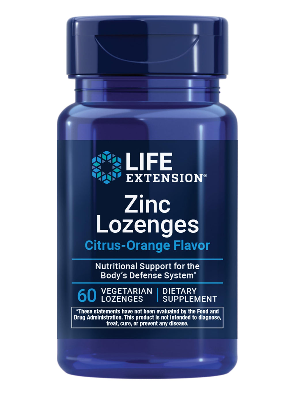 Life Extension Zinc Lozenges Immune Support - 60 Lozenges