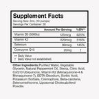 Terra Health Essentials Liposomal Vitamin D3 K2 Liquid - 2 Fl Oz - image 2