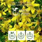 Organic Way St. John's Wort Cut & Sifted (Hypericum perforatum)