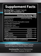 Focus Pharmacology Digestive Enzymes and Probiotics Blend