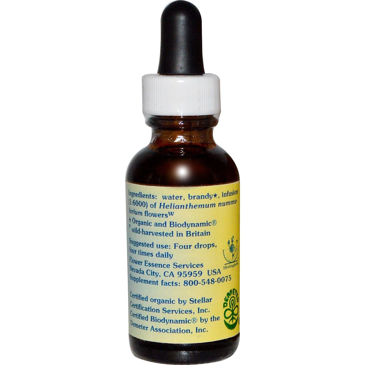 Flower Essence Services Rock Rose Herbal Supplement - 1 Fl Oz - image 2