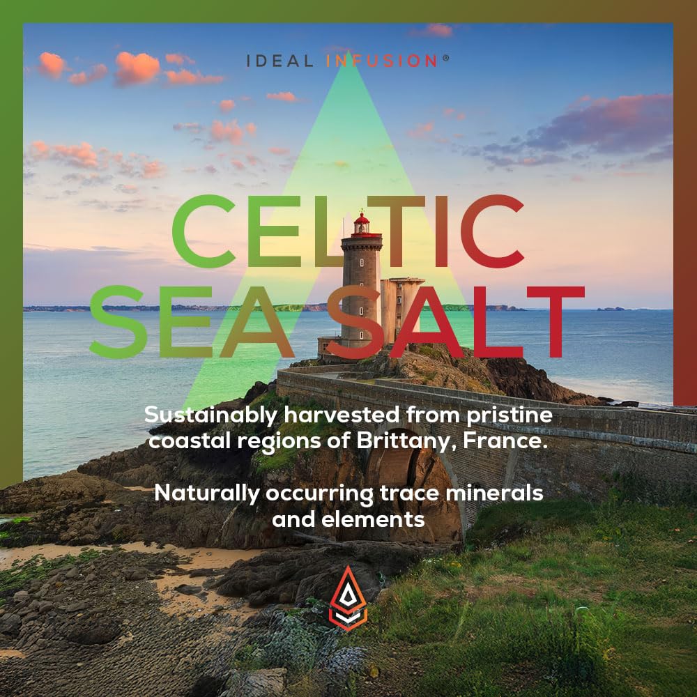 Ideal Infusion Voltage Elements Electrolytes with Celtic Sea Salt