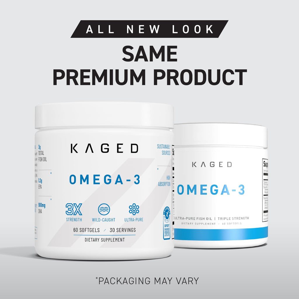 Kaged Omega 3 Softgels - 60 Count - image 4