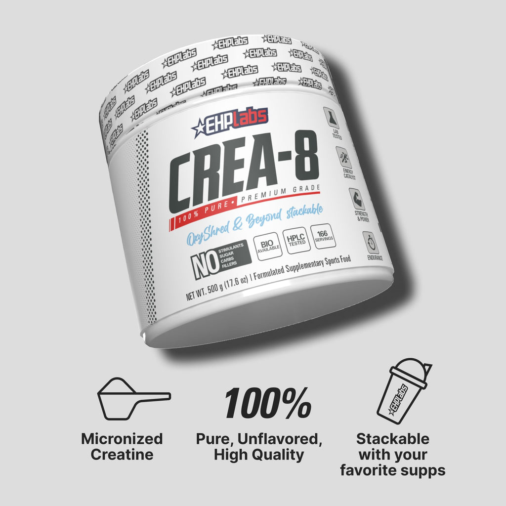 EHP Labs CREA-8 Creatine Monohydrate Powder - 100 Servings - image 5