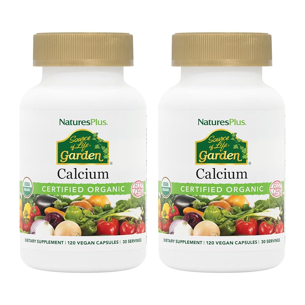 NaturesPlus Source of Life Garden Calcium - 240 Capsules