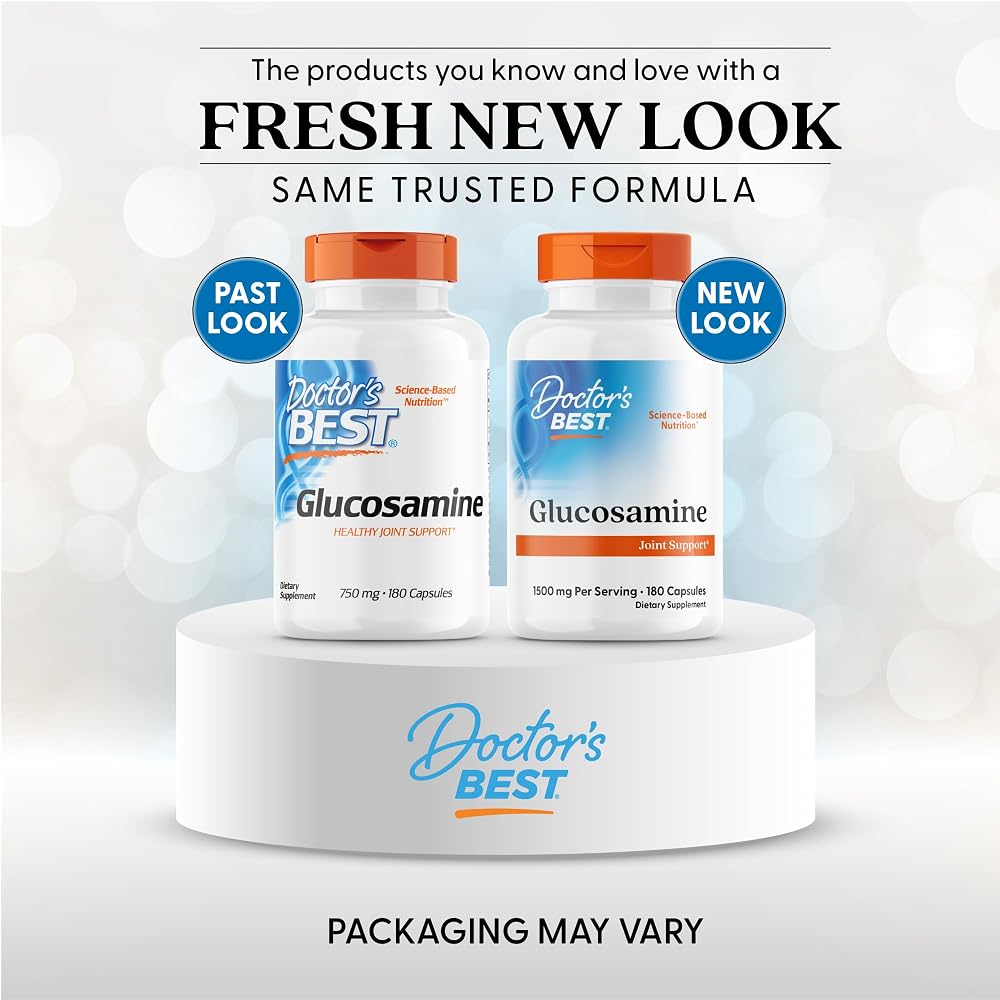 Doctor's BEST Glucosamine Supplement Joint Support - 180 Capsules - image 2