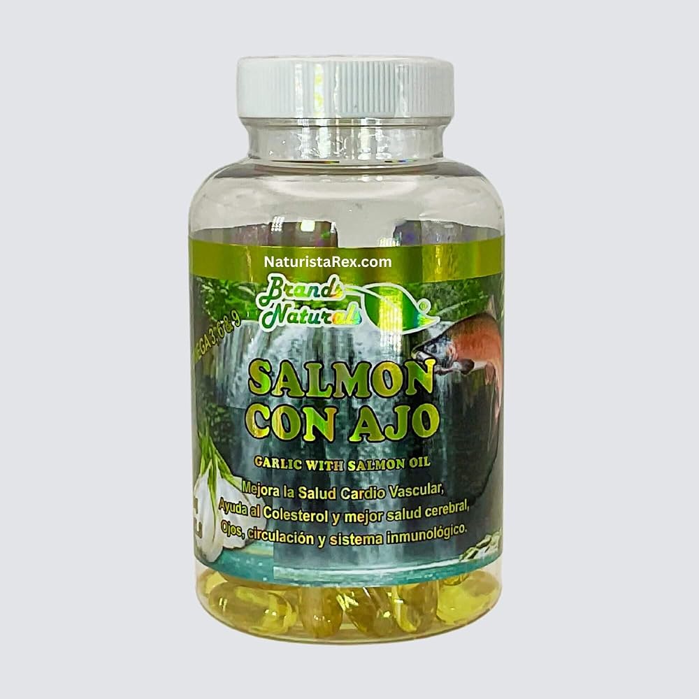 Generic Brands Naturals Omega 3 6 9 Salmon Oil & Garlic - 100 Softgels