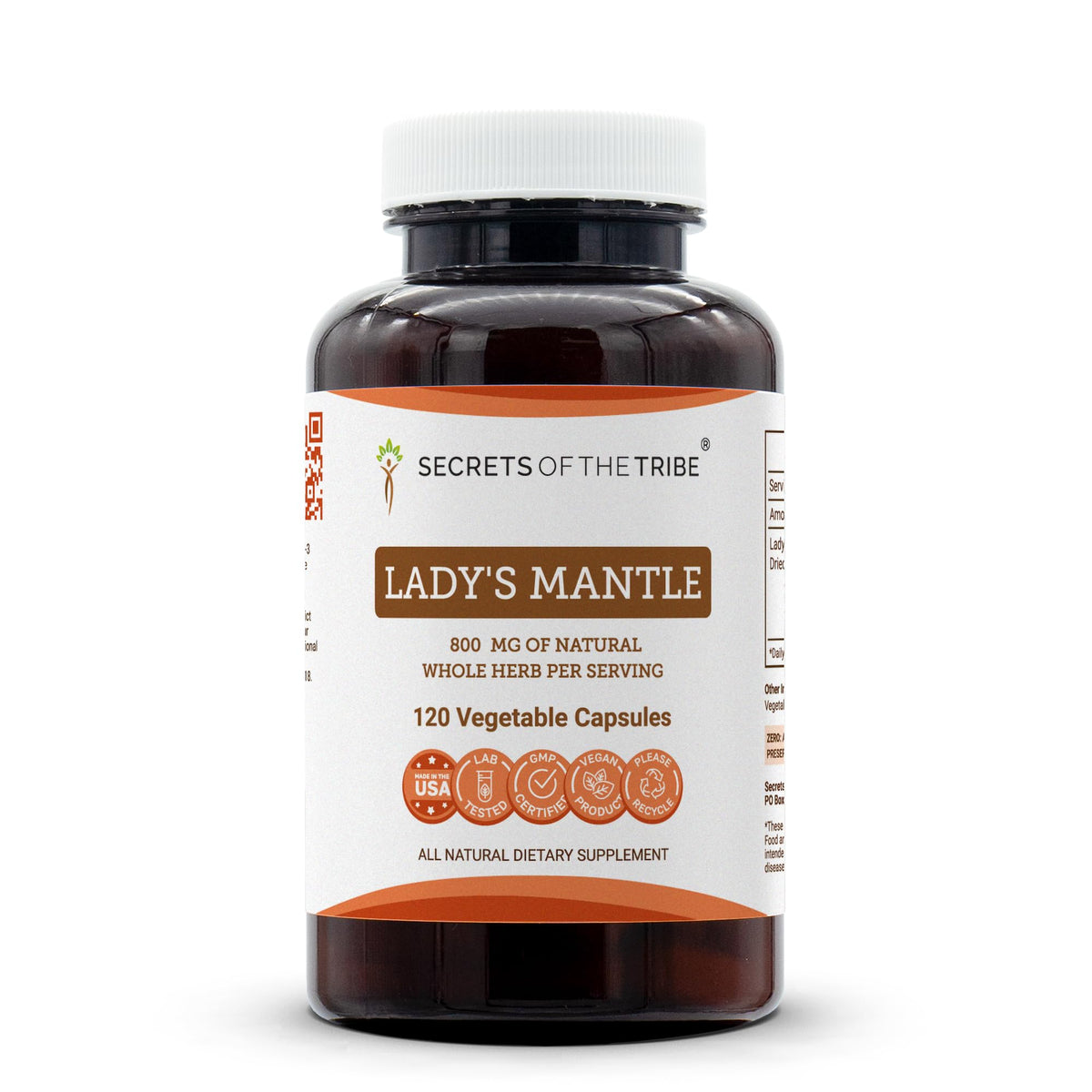 Secrets of the Tribe Lady's Mantle 60/120 Capsules