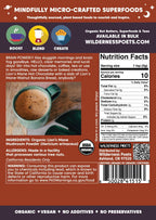 Wilderness Poets Organic Lion's Mane Mushroom Powder - California