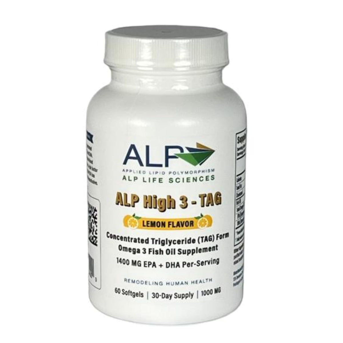 ALP High-3 TAG Omega 3 Fish Oil 1400mg EPA+DHA - 60 Softgels